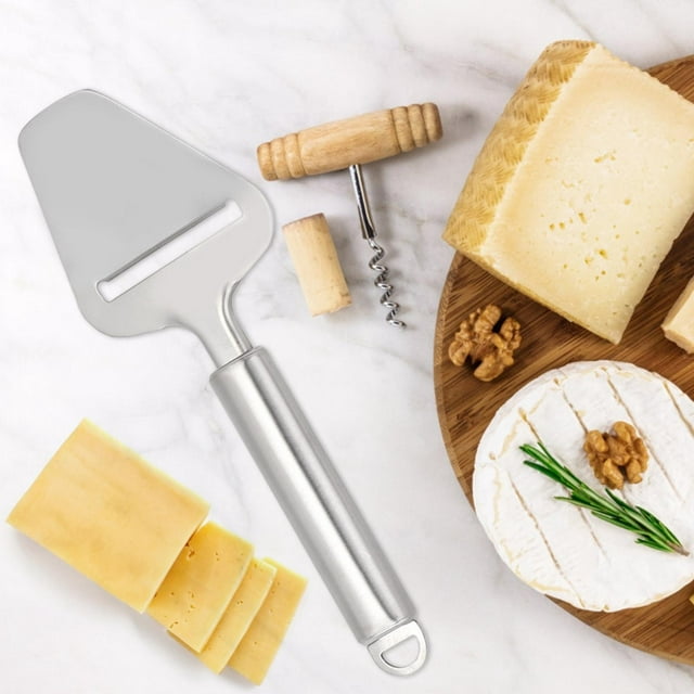 Outil à Découper le Fromage, Coupe-Fromage en Acier Inoxydable à Manche Long Outil à Découper le Plan de Jambon