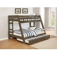 thumbnail image 2 of Wrangle Hill Twin over Full Bunk Bed Gun Smoke, 2 of 8