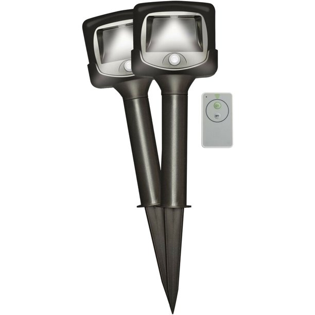 Wireless Motion Sensor LED Remote Control Path Lights (Set of 2) MB542