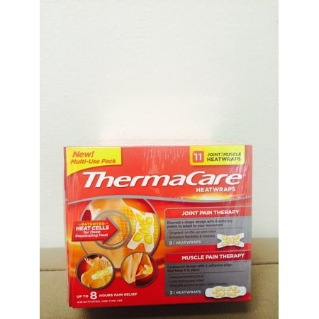 Thermacare New Multi-use Pack 11 Joint/muscle Heat Wraps