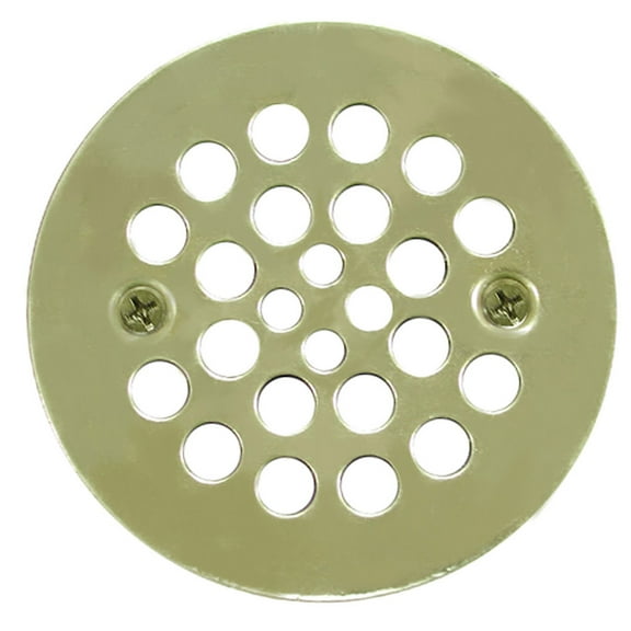 4-1/4" Satin Nickel Replacement Strainer with Screws,PartNo D41107 JonesStephens
