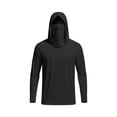 thumbnail image 6 of hoksml Men's UPF50+ Hooded Long Sleeve Shirt, Built In Face Gaiter Quick Dry Sun Protection Tops for Fishing Outdoor Wear, 6 of 7