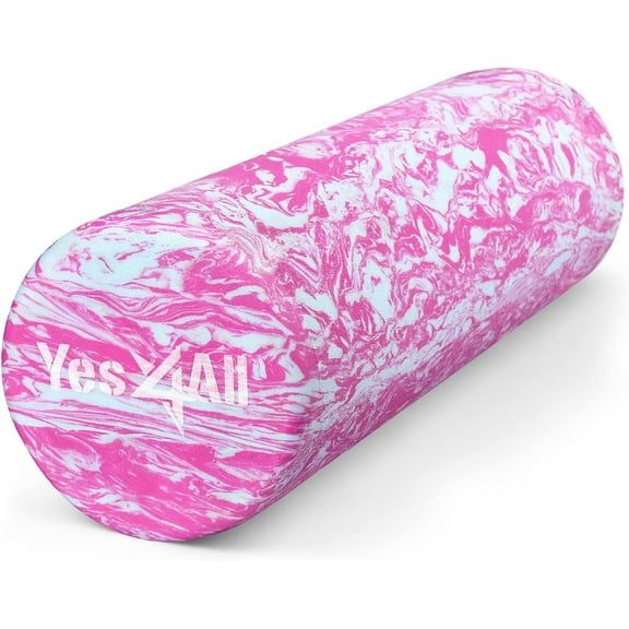 Yes4All 18inch Exercise Foam Roller EVA Unicorn Marbled