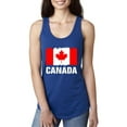 thumbnail image 1 of Normal is Boring - Women's Racerback Tank Top, up to Women Size 2XL - Canada Flag, 1 of 5