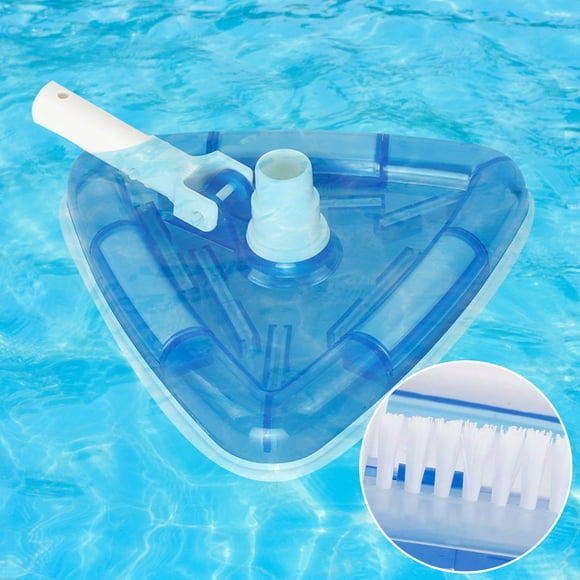 Apmemiss Pool Vacuum Head Cleaning Tool Triangular Pool Vacuum Head Flexible Pool Vacuum