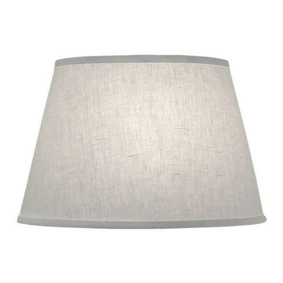 Stiffel ST94 11 x 16 x 10.5 in. Hardback Boillotte Lamp Shade, Cream Aberdeen