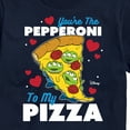 thumbnail image 3 of Toy Story - You're The Pepperoni To My Pizza - Men's Short Sleeve Graphic T-Shirt, 3 of 5