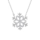 thumbnail image 1 of Collar para mujer, Joyas para mujer, Joyas para mujer, Collar de copo de nieve con temperamento, Joyas para mujer, Collar de copo de nieve, un collar, 1 of 3