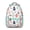 Greenish-blue-68, variant on Adorable Cat and Paw Print School Backpack – Funny Pet Cartoon Pattern Bag for Animal and Cat Lovers