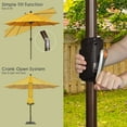 thumbnail image 3 of EliteShade 9Ft Market Umbrella Patio Outdoor Table Umbrella with Ventilation and 5 Years Non-Fading Guarantee，Sunflower, 3 of 5