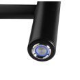 thumbnail image 5 of Infinity Towel Warmer, Black, Dual Connection, 10 Bars, 5 of 5