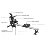 Stamina Products Multi-Level Magnetic Resistance Compact Rowing Machine