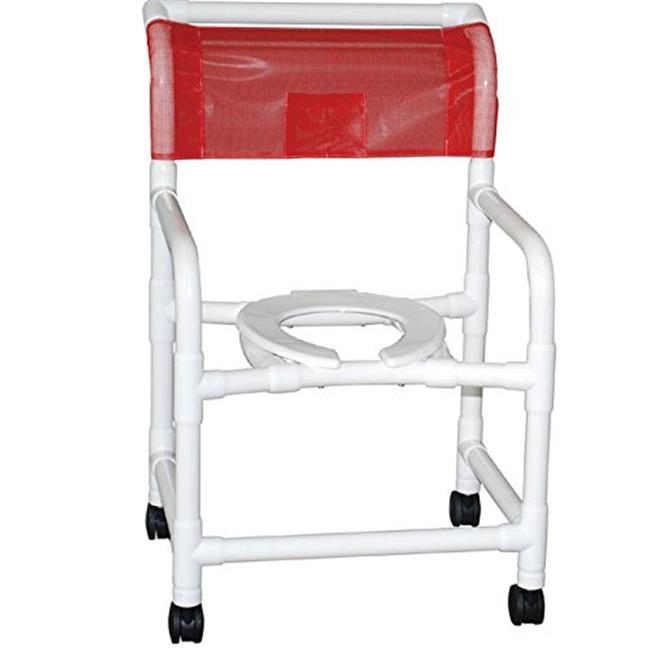 Adjustable height shower chair 22 in.