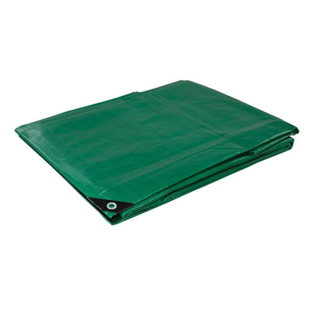 

Silverline - Heavy Duty Tarpaulin - Cut 4 x 5m / Actual 3.85 x 4.9m