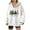 White, variant on Merry Christmas Hoodies for Women 2025 Long Sleeve Holiday Xmas Graphic Hooded Sweatshirt Pullover Tops