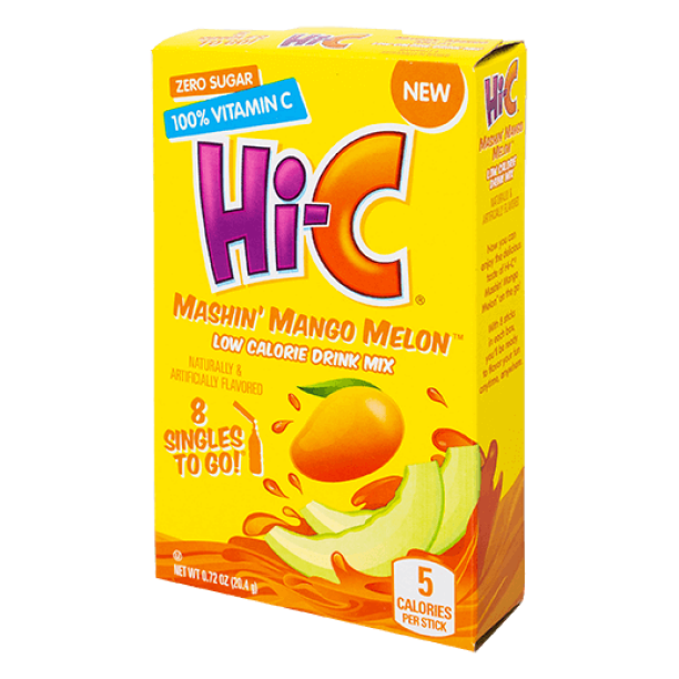 HiC Sugar Free Drink Mix 8 CT, Pack 12
