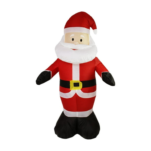 Northlight 4 ft. Inflatable Santa Claus Christmas Outdoor Decoration