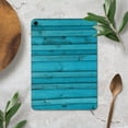 thumbnail image 4 of DesignSkinz Signature Blue Wood Planks Full-Body Skin Decal Wrap Cover for iPad Mini (A1432/A1454), 4 of 4
