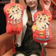 thumbnail image 5 of Gwong Juguete Mascota de tigre lindo ornamento colgante 2022 Año Nuevo Dibujos animados Tigre Muñeca Almohada Colgante Decoración del hogar Gwong 30014268, 5 of 6