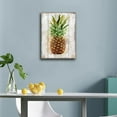 thumbnail image 3 of Pineapple Canvas Wall Art Kitchen Wall Decor Fruit Artwork Prints Painting White Wooden Board Canvas Picture Farmhouse Country Decor Living Room Dinning Room Home Decor Ready to Hang 12x16, 3 of 6
