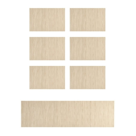 

Mightlink 1 Set Insulation Pads Anti-scald Wear-resistant Anti-scratch Polyester Home Hotel Restaurant Dining Table Mat Kit Household Supplies