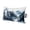 Blue, Gray, White, variant on Green Black Foggy Forest Outdoor Pillows for Chaise Lounge Chair Waterproof Lumbar Pillows with Insert&Adjustable Elastic Strap Beach Headrest Pillow Abstract Art Mountain Pool Pillow 11"x16"