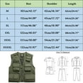 thumbnail image 2 of Ogiraw Tops for Men Men's Outerwear Vests Vest for Men Mens Jacket Field Pofessional Emergency Field Fishing Multi Pocket Vest Black, 2 of 3