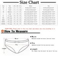 thumbnail image 4 of Elainilye Fashion Period Underwear for Women 3 Pack Physiological Underwear Breathable and Leak Proof Mid-Waist Cotton Underwear,Yellow, 4 of 4