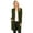 Olive, variant on MOA COLLECTION Women's Solid Casual Comfy Long Sleeve Loose Fit Pockets Open Front Cardigan