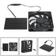 thumbnail image 3 of 3x Ventilador de Escape Del Panel Solar, Ventilador de Escape Solar Impermeable Al Aire Libre, Ventilador de Escape Portátil para Vehículos Recreativo Macarena none, 3 of 8