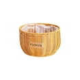 thumbnail image 2 of IPEWLEX Imitation Rattan Flower Basket, Woven Storage Basket, Decorative Plant Pot, Durable Home Organizer, Easy to Clean, 2 of 6