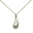 thumbnail image 1 of Pre-Owned Tiffany & Co. Teardrop Necklace, Silver 925, Approx. 2.5g, Silver, Elsa... (Good), 1 of 9