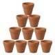 thumbnail image 1 of 20pcs Ceramics Plant Pot with Hole Succulents Cactus Flower Pot Container Home Office Decoration for Indoor Inside (4.5x4.5x4cm), 1 of 4