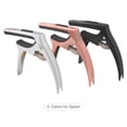 thumbnail image 4 of Pinza Galux GC-500A Multifuncional para Guitarra: Capo, Extractor de Puentes y Soporte para Púas, Diseño Ergonómico en Aleación de Zinc, Incluye Almohadillas de Silicona, Color Negro., 4 of 7