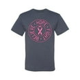 thumbnail image 2 of Believe Hope Awareness Men's Graphic T-Shirt, Vintage Heather Blue, 5XL, 2 of 3