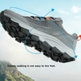 thumbnail image 4 of PPCHVOMEY Women's Hiking Sneakers Breathable Lightweight Walking Shoes Orthopedic Support Arch Comfort Trail Running Gym Workout Shoes, 4 of 8