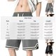 thumbnail image 2 of Mens Solid Color Drawstring Loose Fitting Ice Silk Shorts with Pockets, Breathable Quick Dry Athletic Gym Shorts, Casual Summer Bottom, 1 Pair, 2 of 5