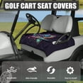 thumbnail image 3 of Whosucclay Galaxy Iridescent Sea Turtle Fold Design Golf Cart Seat Cover Anti-Slip for EZGO Club Car Yamaha Icon, Anti-Fade Golf Cart Seat Towel Blanket, 3 of 7