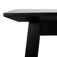 thumbnail image 5 of SAFAVIEH Brayson Mid-Century Retro Rectangular Dining Table, Black, 5 of 9