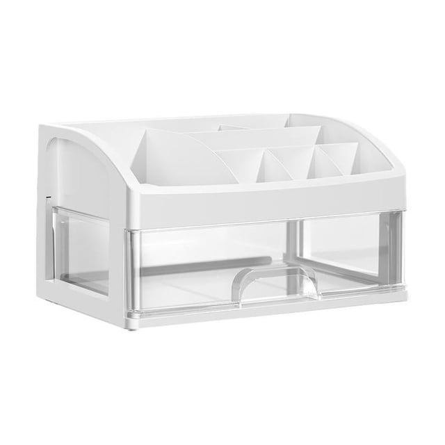 Makeup Organizer Countertop, Makeup Organizer with 3 Drawers, Large Capacity Storage Cosmetic Cases, Dr Display Box Cosmetic