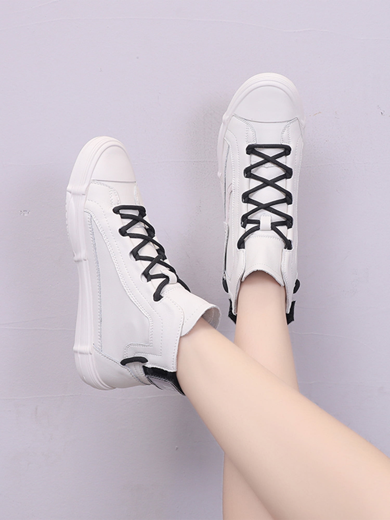 comfy high top sneakers