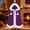 Purple, variant on Hooded Cape Sevevn Christmas Cloak Santa Claus Cloak Velvet Hooded Cape Costume for Women