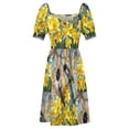 thumbnail image 4 of Two for joy. Magpies in daffodils Sleeveless Dress dresses women summer 2024 womans clothing elegant dresses plus sizes, 4 of 6