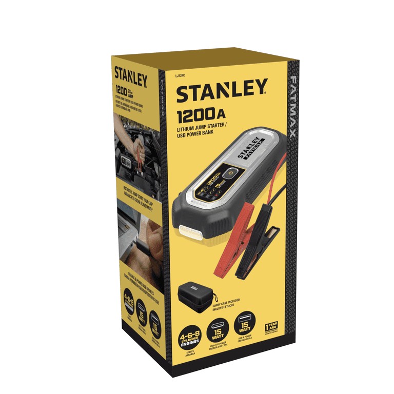 Stanley FatMax 1200 Peak Amp Lithium Jump Starter photo 2