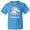 Pacific Blue, variant on Inktastic My Godfather Loves me to the Moon and Back Elephant Family Youth T-Shirt