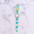 thumbnail image 2 of EeaseMX Hermoso reloj de silicona con camuflaje y diamantes para mujer (blanco), 2 of 7
