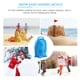 thumbnail image 4 of Molde de dibujos animados en 3D para niños pingüinomuñeco de nieve Tmvgtek juguete de invierno al aire libre arena pudín playa juego de nieve Color aleatorio 1 ud., 4 of 5