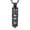 Black, variant on Cremation Urn Pendant Necklace with Hollow Cylinder Vial Keepsake Urn Cremation Jewelry Memorial Lockets for Ashes for Women Men