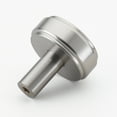 thumbnail image 2 of GlideRite 1-1/2 in. Solid Round Cabinet Knob, Satin Nickel, 2 of 4