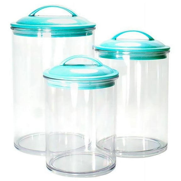 Reston Lloyd Acrylic 3.5/5.5/9-Cup Food Storage Canister, Set of 3